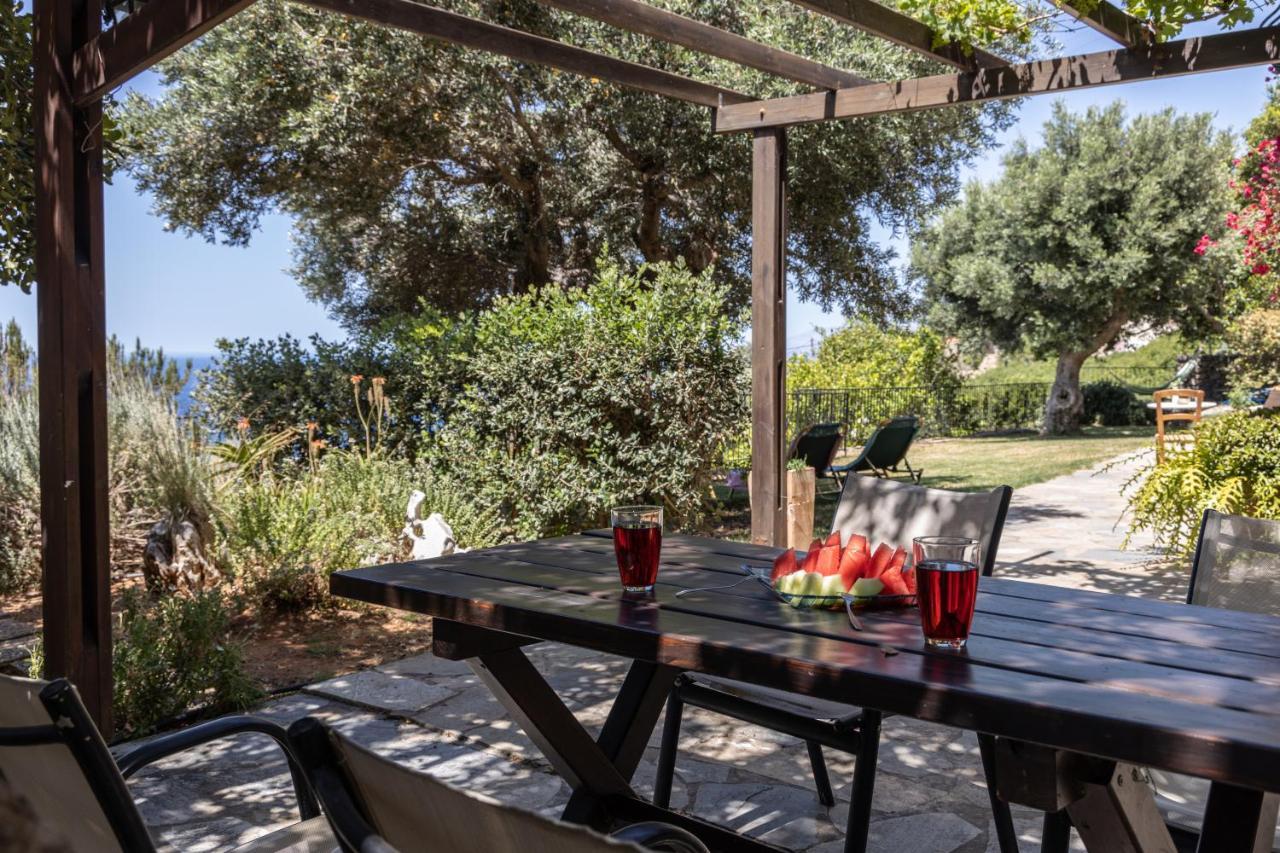Manolis' House Villa Agia Paraskevi  Luaran gambar